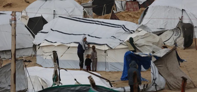 Badai Musim Dingin Perparah Krisis Gaza, 5 Orang Meninggal Dunia