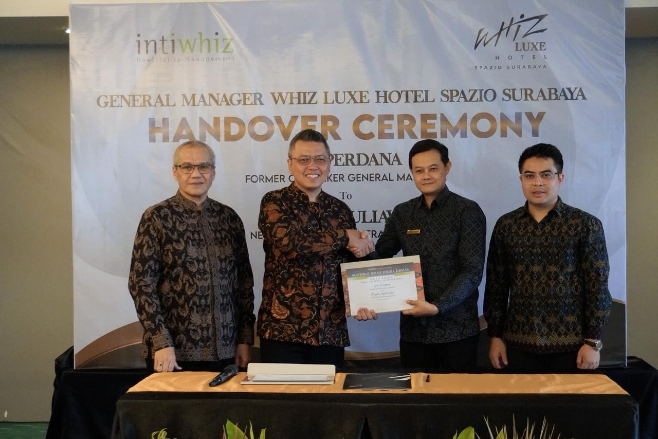 Whiz Luxe Hotel Spazio Surabaya Sambut General Manager Baru Awal 2026