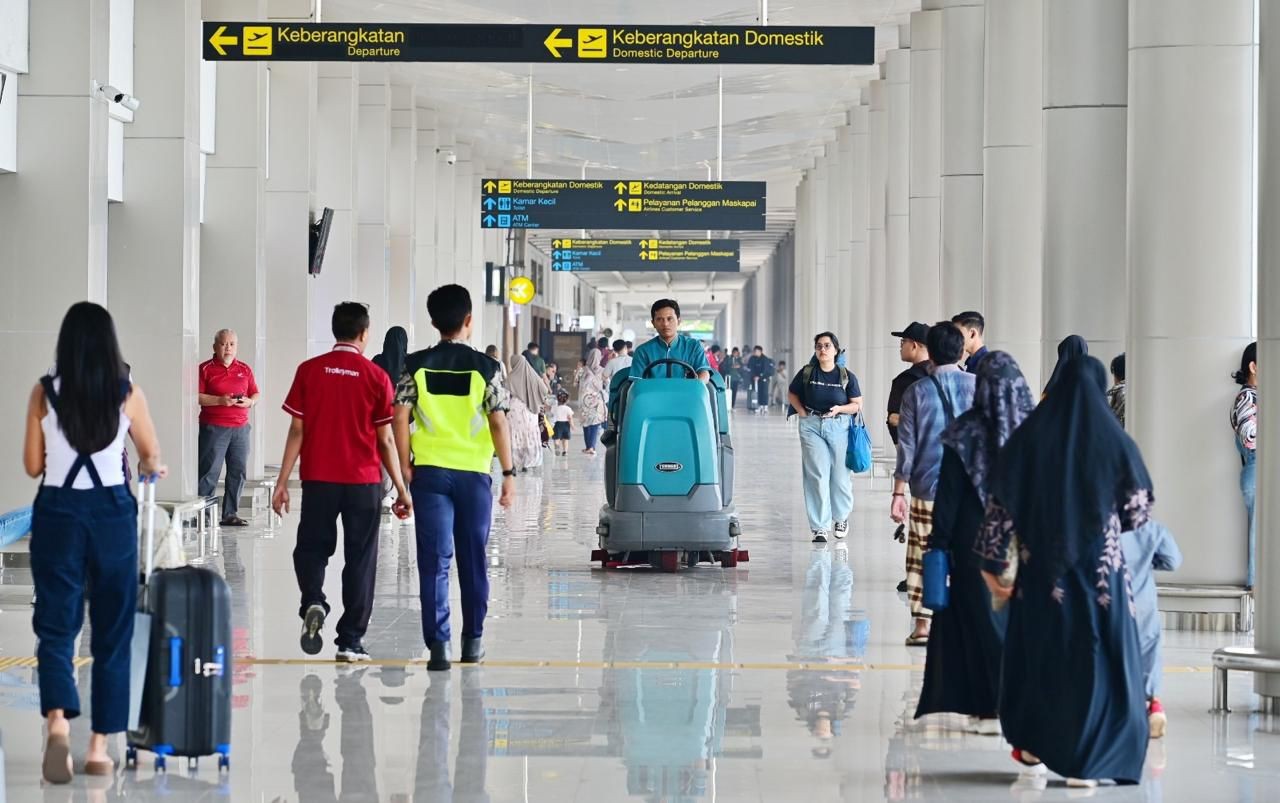 13,5 Juta Penumpang Sukses Dilayani Bandara Juanda Sepanjang Tahun 2025
