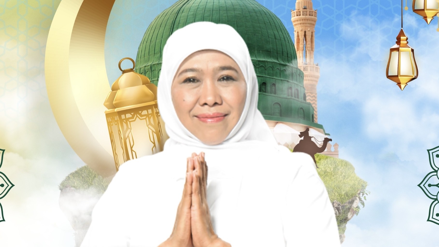 Maknai Peringatan Isra’ Mi’raj, Gubernur Khofifah Ajak Masyarakat Tingkatkan Keimanan & Ketaqwaan