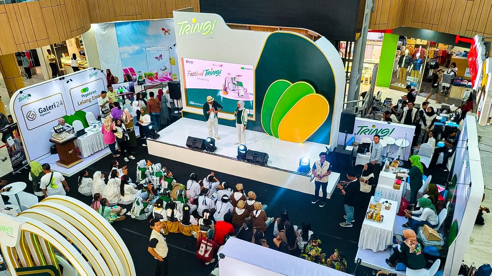 Terobosan Layanan Pegadaian, Festival Tring Area Surabaya 2 Permudah Transaksi bagi Gen Z