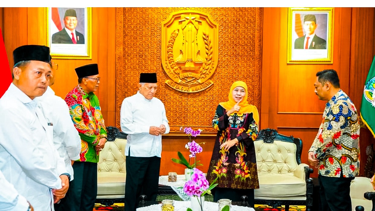 Gubernur Khofifah Dukung PWNU Jatim Gelar Mujahadah Kubro 1 Abad NU di Malang