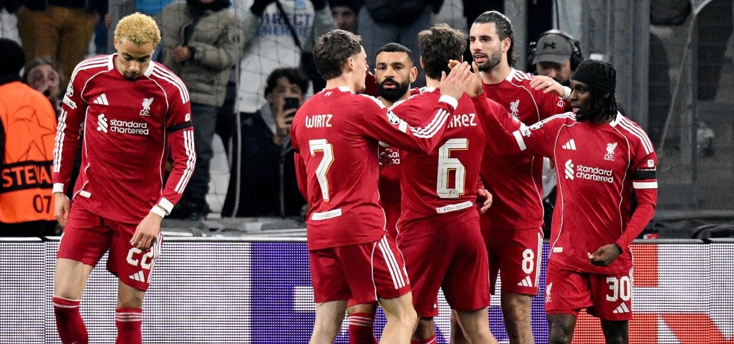 Liverpool Bungkam Marseille 3-0 di Velodrome