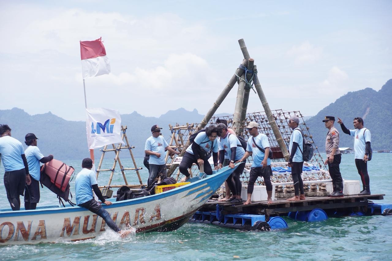 Pelindo Regional 3 Resmikan Rehabilitasi Terumbu Karang di Pantai Mutiara Trenggalek