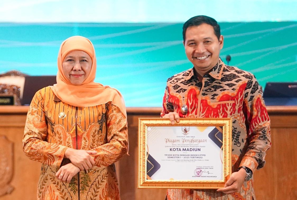 Gubernur Khofifah Tunjuk Wakil Wali Kota sebagai Plt Wali Kota Madiun