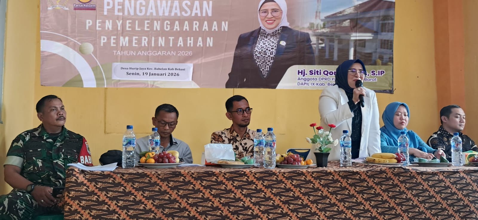 Pengawasan DPRD Jabar, Siti Qomariyah Serap Aspirasi Warga Hurip Jaya