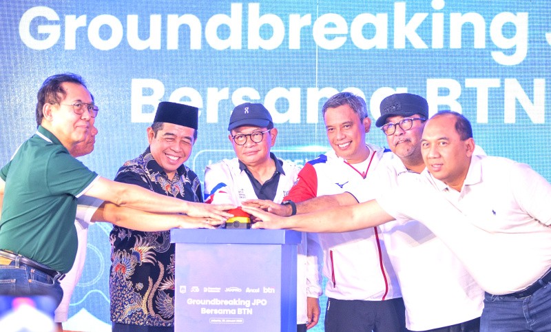 Groundbreaking JPO Bersama BTN Akses JIS - Ancol