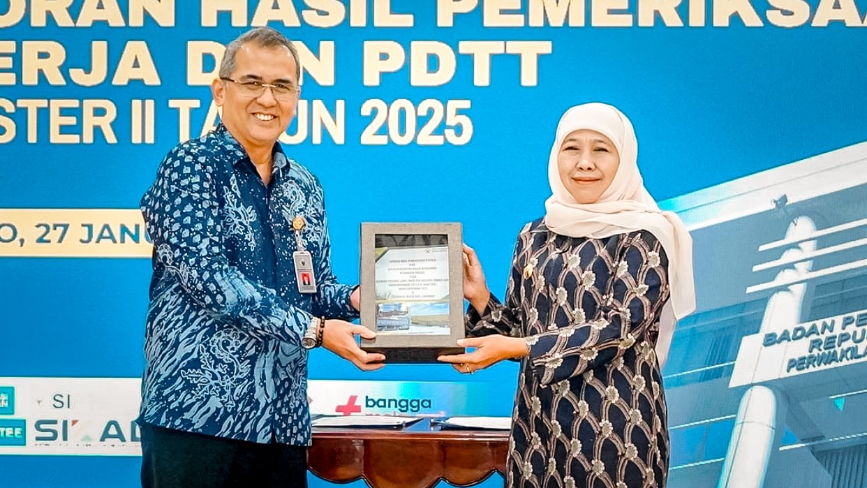 Rekomendasi BPK, Gubernur Khofifah Komitmen Perkuat Kinerja Pelayanan Publik di Jawa Timur