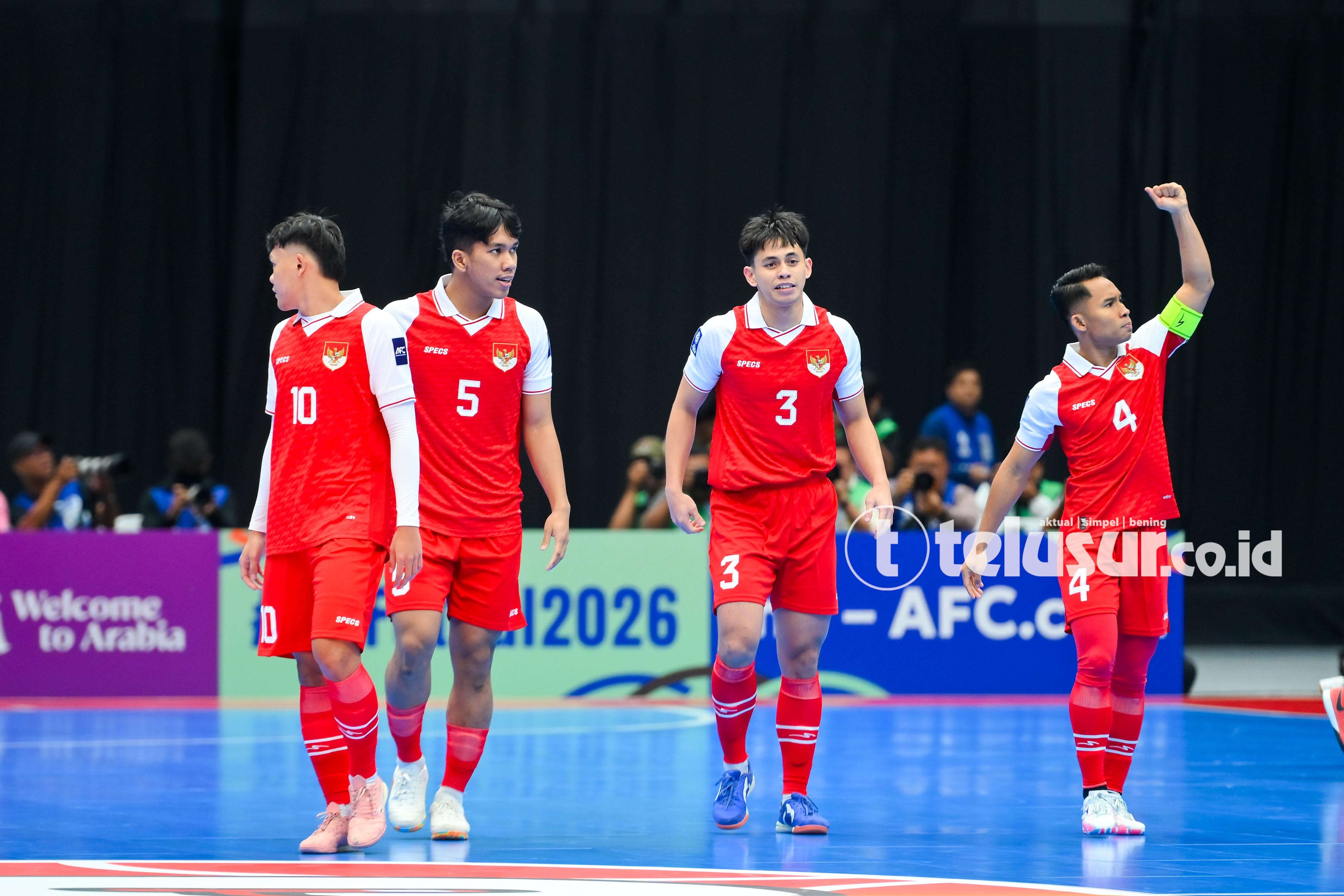 Timnas Futsal Indonesia Bungkam Korea Selatan 5-0 di Laga Perdana Piala Asia Futsal 2026