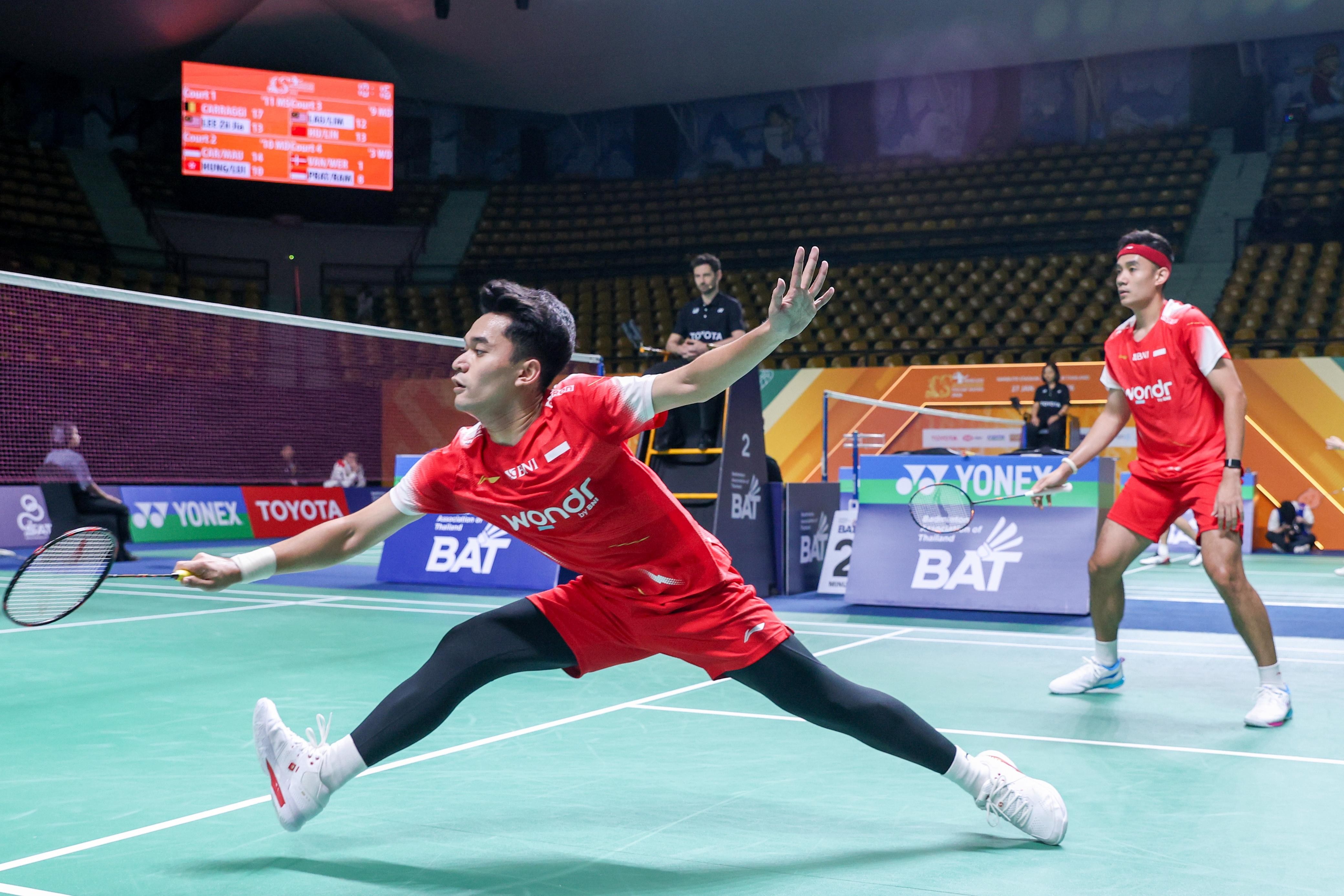 Thailand Masters 2026: Leo/Bagas Melaju Mulus ke Babak Berikutnya