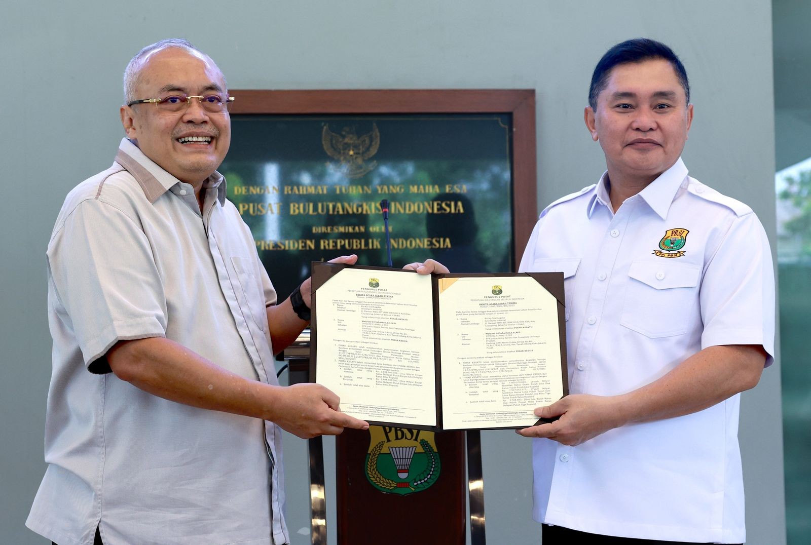 PBSI Terima Dukungan Gymnasium dan Sport Science dari Kemenpora