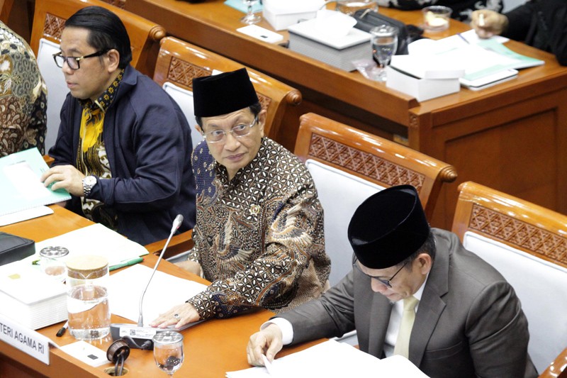 Menag Raker Dengan Komisi VIII DPR