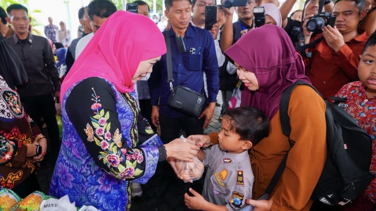 Jelang Ramadan & Idul Fitri 1447 H, Gubernur Khofifah Intensifkan Stabilisasi Harga via Pasar Murah