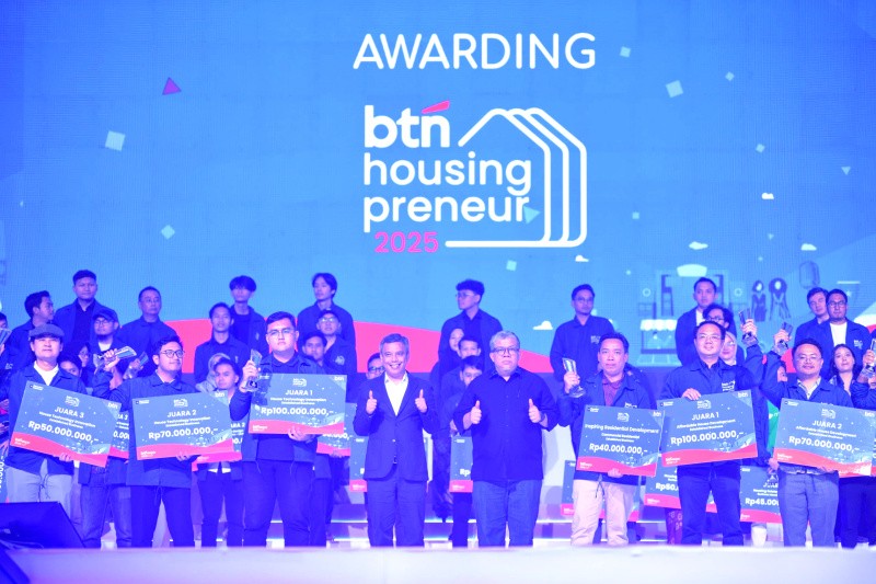 Tutup Rangkaian BTN Expo 2026, Awarding BTN Housingpreneur 2025 Lahirkan Inovator Muda Ekosistem Perumahan