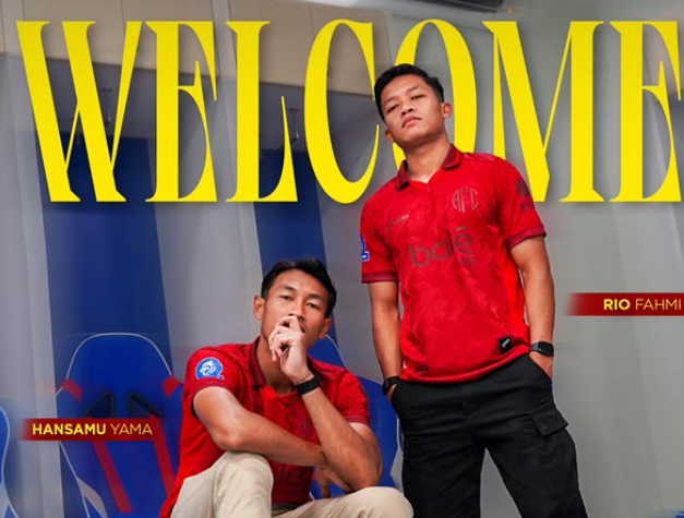 Persija Jakarta Resmi Pinjamkan Rio Fahmi dan Hansamu Yama ke Arema FC Hingga Akhir Musim