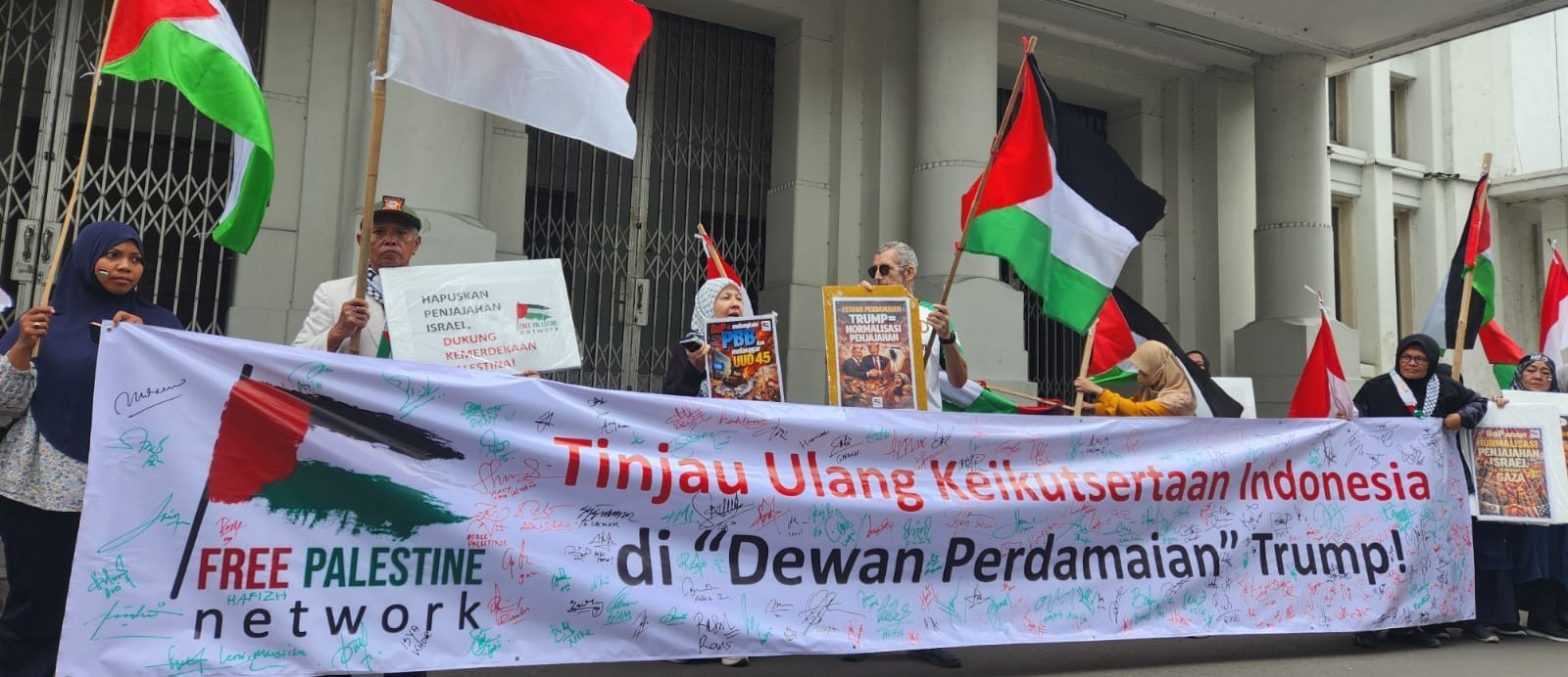 FPN Minta Prabowo Tinjau Ulang Keikutsertaan Indonesia di Dewan Perdamaian Trump