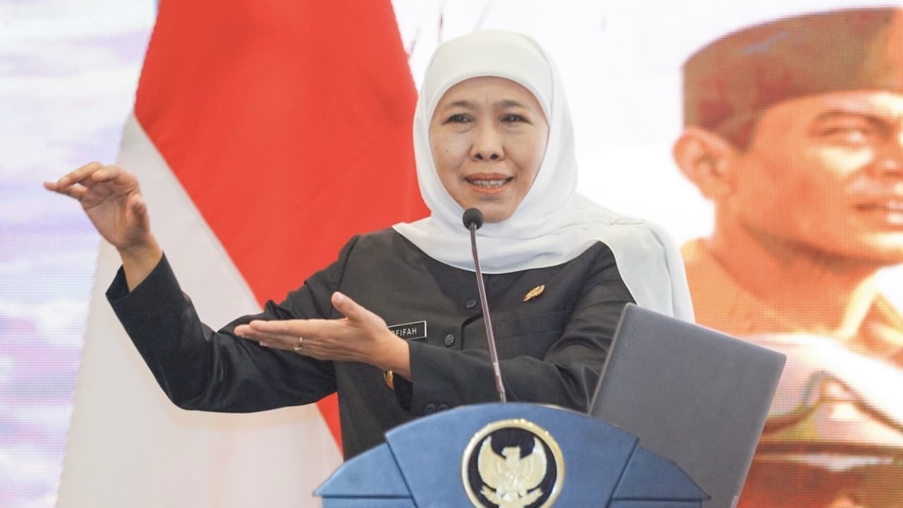 Gubernur Khofifah di PASIS Seskoau: Integrasi Matra Jaga Ketahanan Nasional dan Pangan