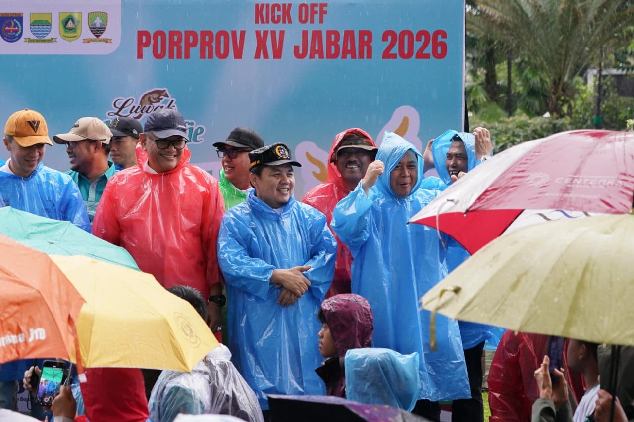 Ketua DPRD Kota Bogor Ikuti Funday Sebagai Kick-Off Porprov XV Jabar 2026, Targetkan Seratus Emas