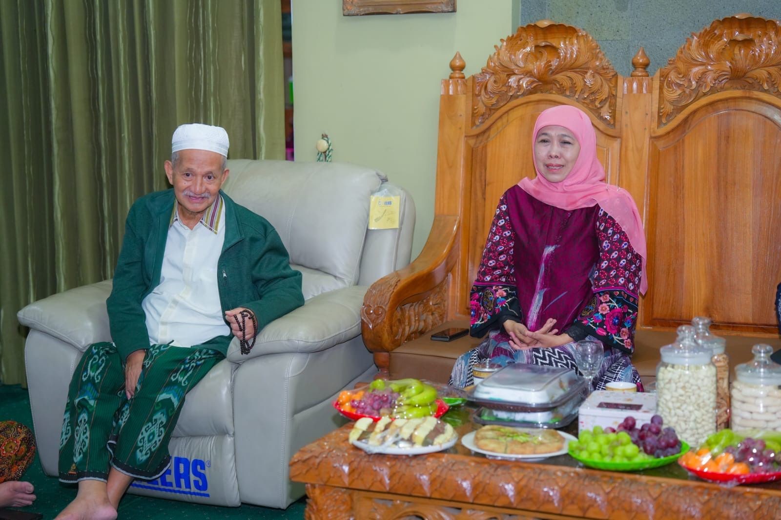 Hadir di Haul Ponpes Bumi Sholawat, Gubernur Khofifah Puji Peran Pesantren dalam Pemberdayaan Umat