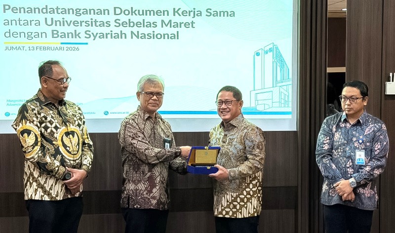 BSN Gandeng UNS Kolaborasi Bangun Ekosistem Syariah