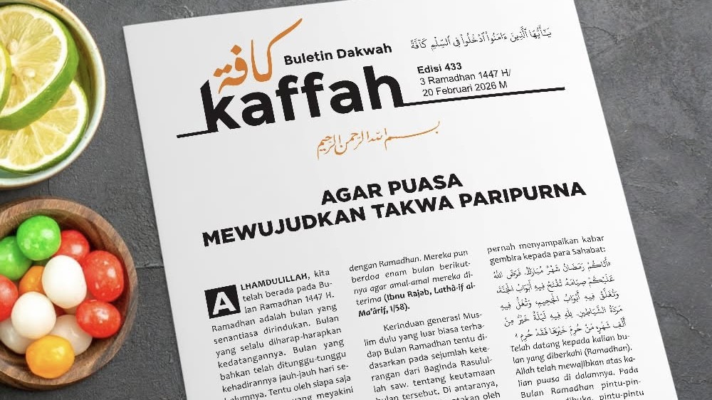 Agar Puasa Mewujudkan Takwa Paripurna