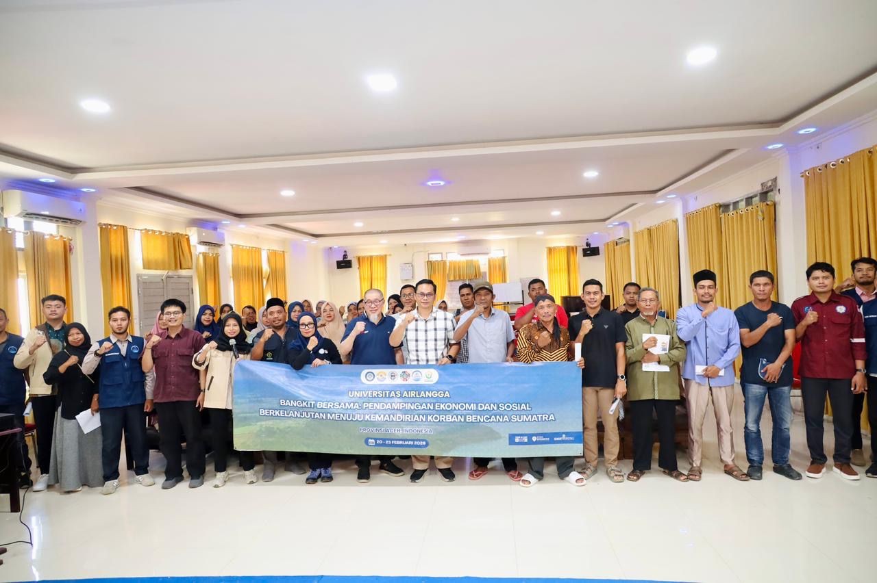 Dorong Kemandirian Ekonomi Aceh, UNAIR Salurkan Modal dan Strategi Usaha Berkelanjutan