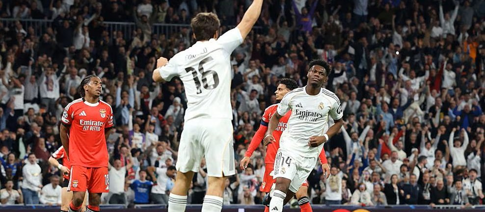 Real Madrid Singkirkan Benfica, Lolos ke 16 Besar Liga Champions UEFA