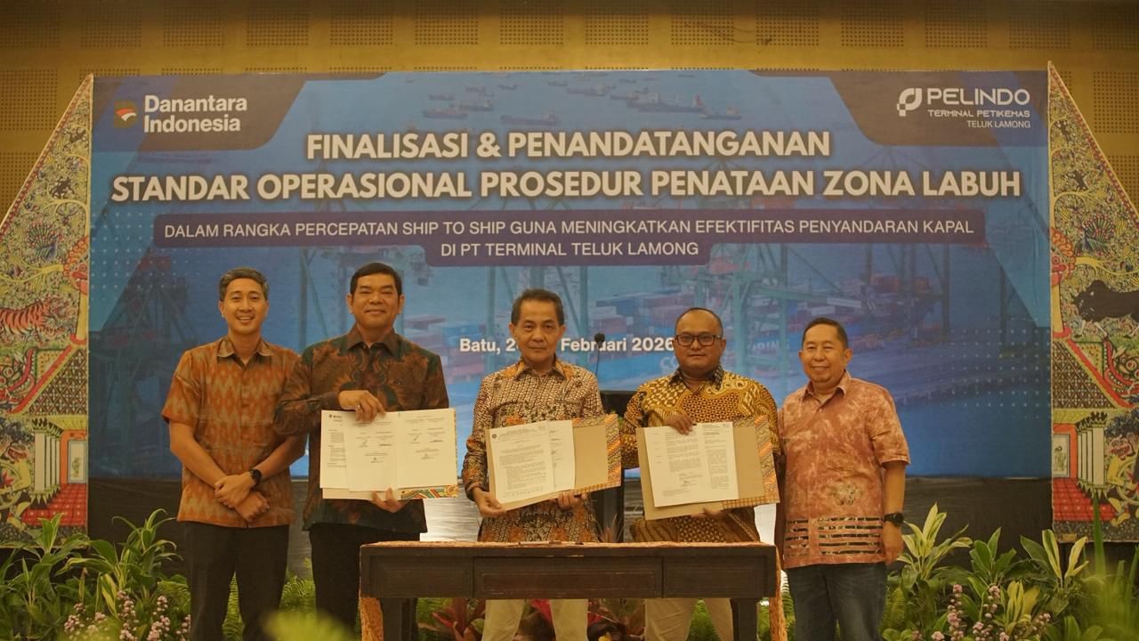Optimalkan Ruang Laut, Terminal Teluk Lamong Targetkan Transisi Kapal Maksimal Dua Jam