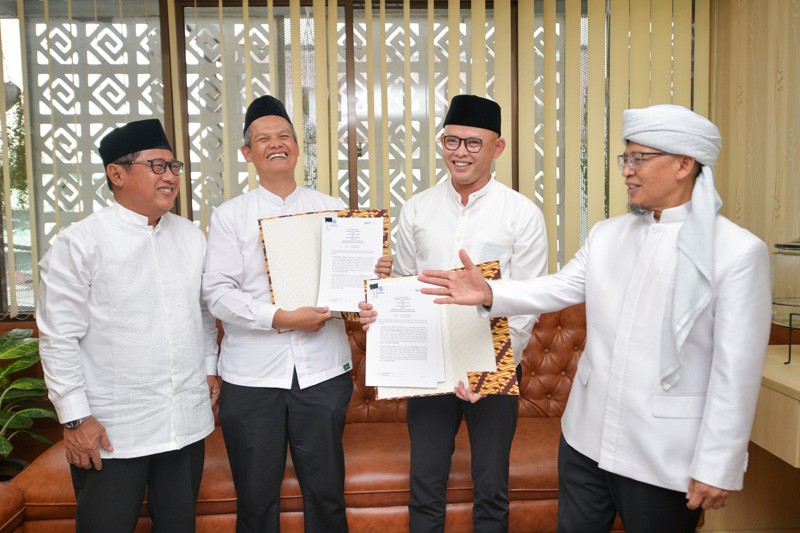 Gencar Bangun Ekosistem Syariah, BSN Kolaborasi Dukung Jaringan AA GYM