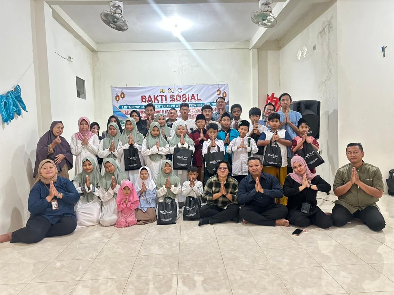Jelang Usia 9 Tahun, Midtown Residence Surabaya Gandeng Media Berbagi Ceria Bersama Anak Yatim