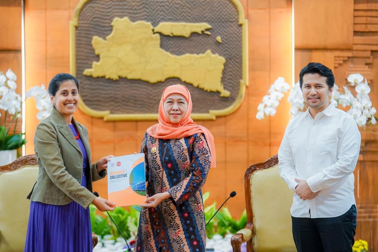 Gubernur Khofifah Terima Audiensi Swaniti Initiative, Perkuat Kolaborasi Energi Terbarukan di Jatim