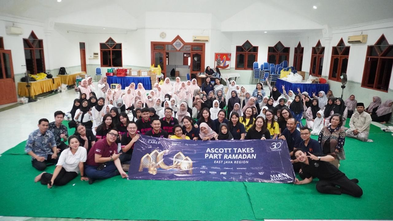 Tak Sekadar Berbagi Takjil, Ascott Jatim Edukasi Kesehatan Remaja Putri di Bulan Ramadan