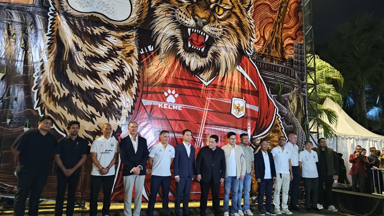 John Herdman Sebut Jersey Baru Timnas Indonesia Besutan Kelme Fantastis