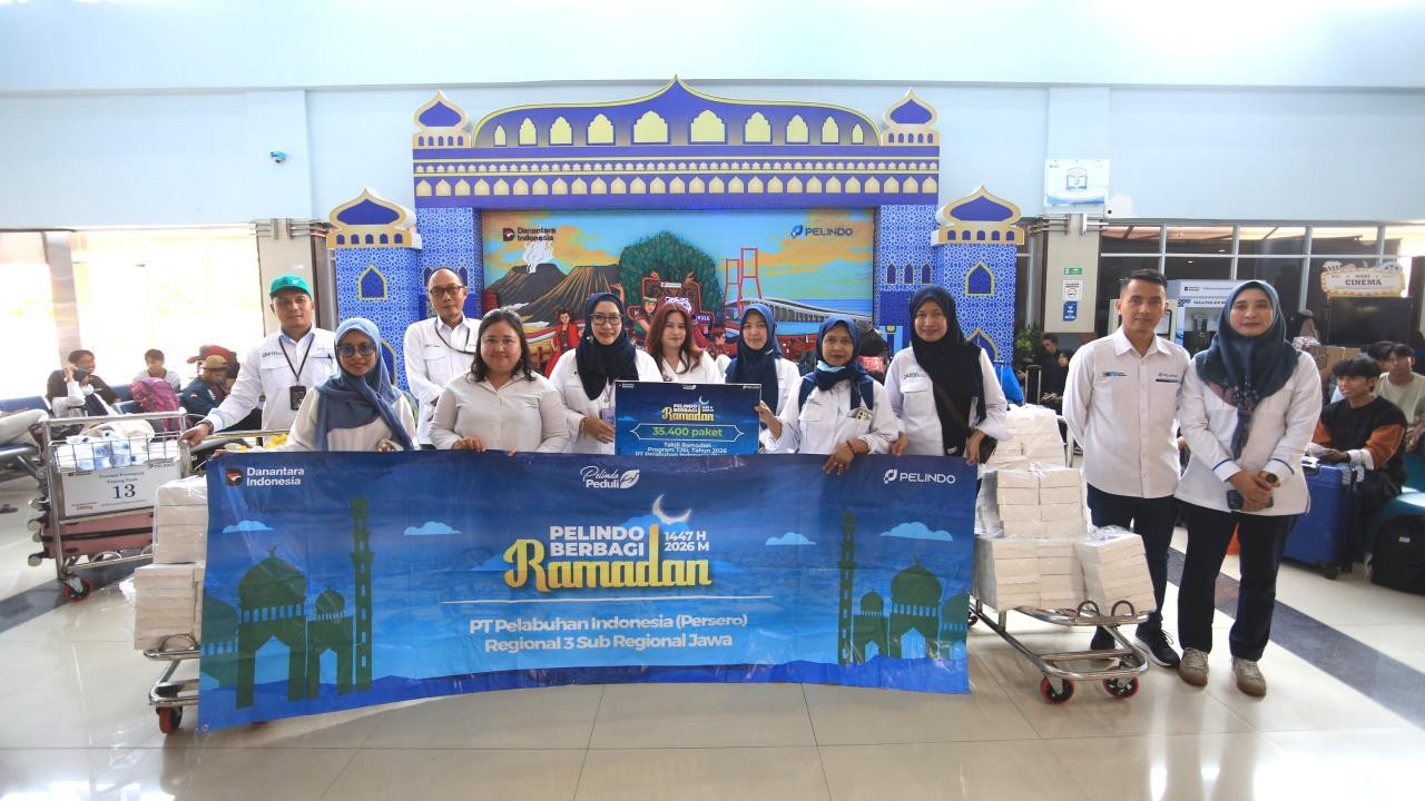 Pelindo Sub Regional Jawa Salurkan Bantuan Rp1,75 Miliar di Ramadan 2026