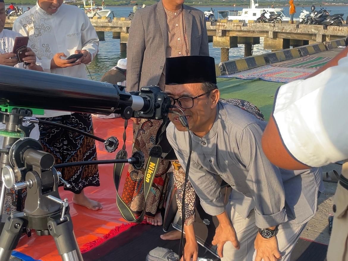Kanwil Kemenag Jatim Laksanakan Rukyatul Hilal 1 Syawal 1447 H di 28 Lokasi, Kakanwil: Hilal Belum Terlihat 