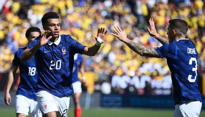 Prancis Tumbangkan Kolombia 3-1, Doue Bersinar dengan Dua Gol