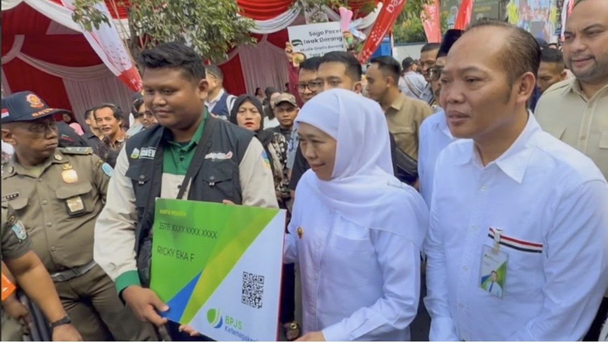 BPJS Ketenagakerjaan Dukung Program Mudik Gratis Pemprov Jatim Lindungi Awak Bus
