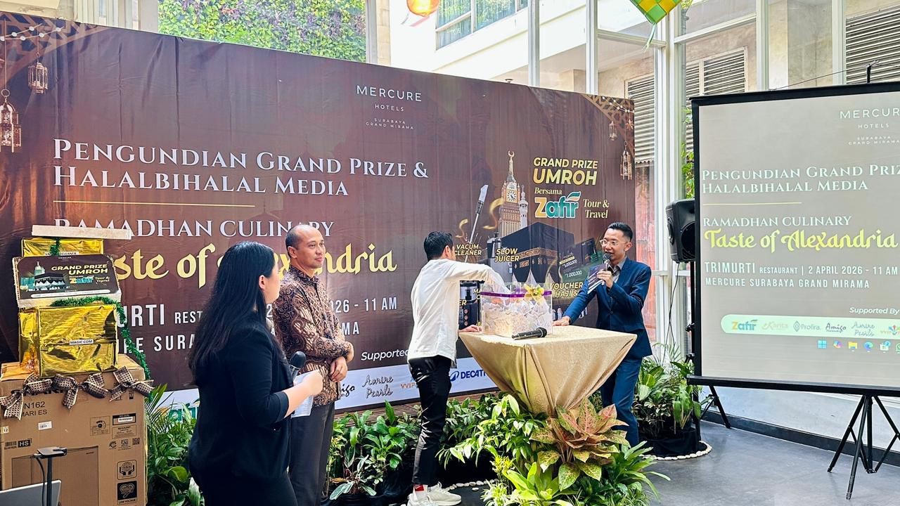 Mercure Surabaya Grand Mirama Undi Grand Prize Iftar Ramadan, Paket Umroh Jadi Sorotan