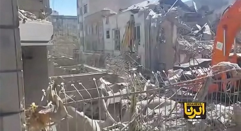 Sinagoge di Teheran Hancur Lebur Akibat Serangan Israel-AS
