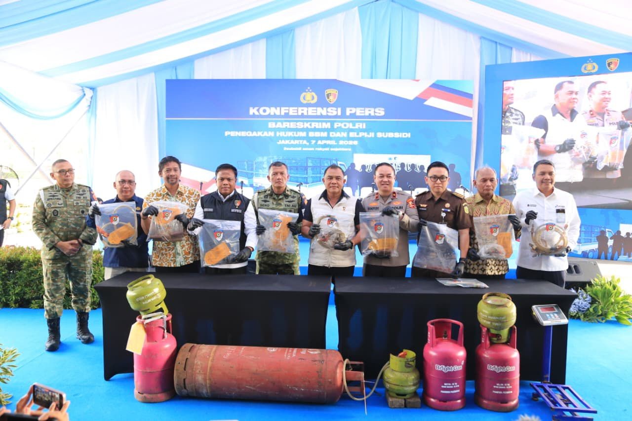 Polri Ungkap Kasus Penyalahgunaan BBM dan LPG Subsidi, Kerugian Capai Rp1,26 Triliun