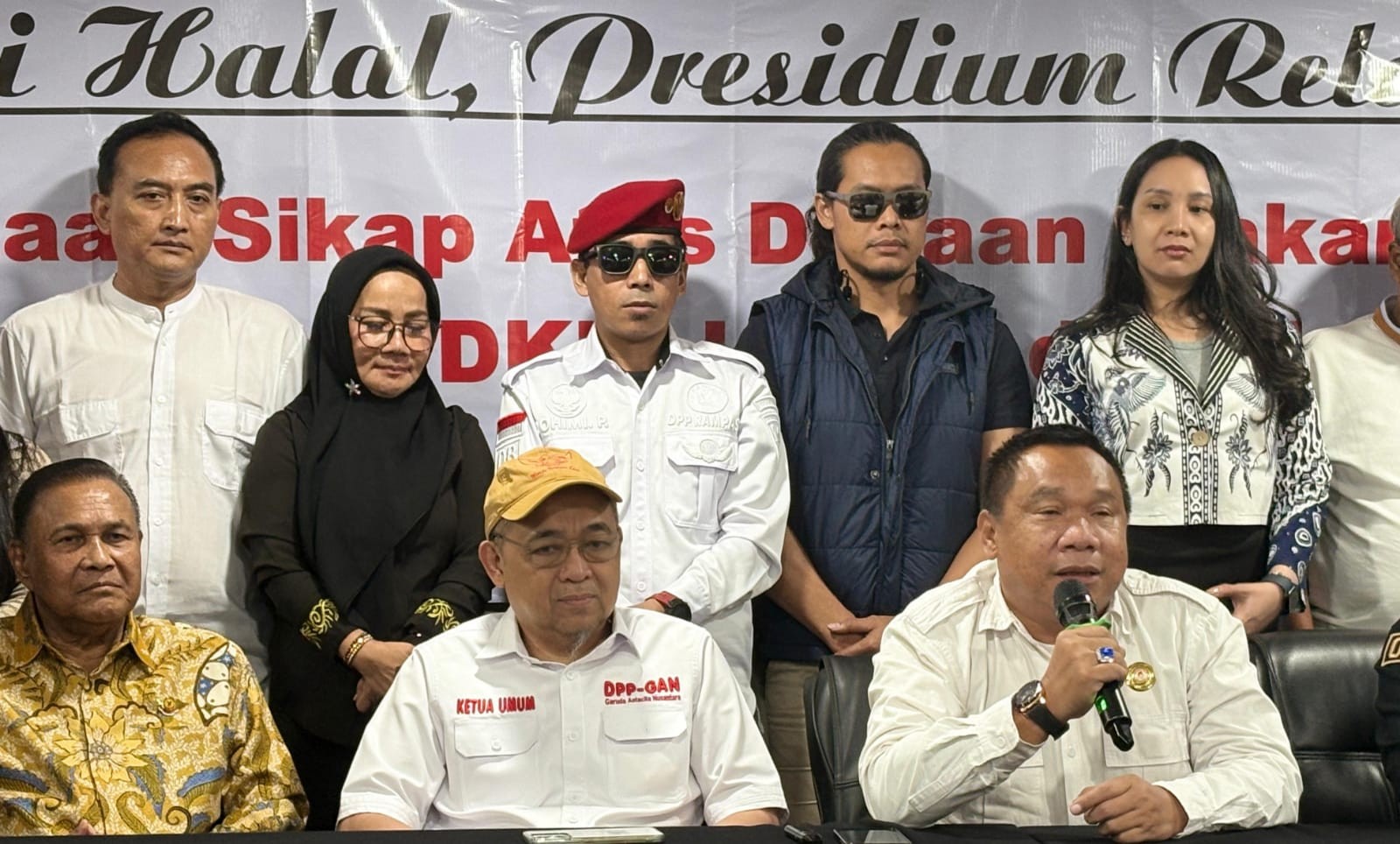 Presidium Relawan 08 Akan Mengambil Langkah Hukum Atas Ajakan Makar Saiful Muzani CS