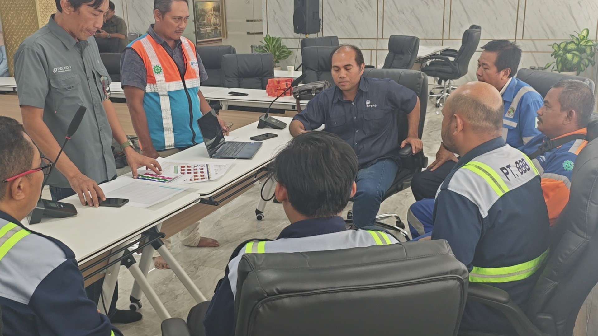 TPS Uji Kesiapan Operasional Lewat Simulasi Gangguan Sistem Terminal
