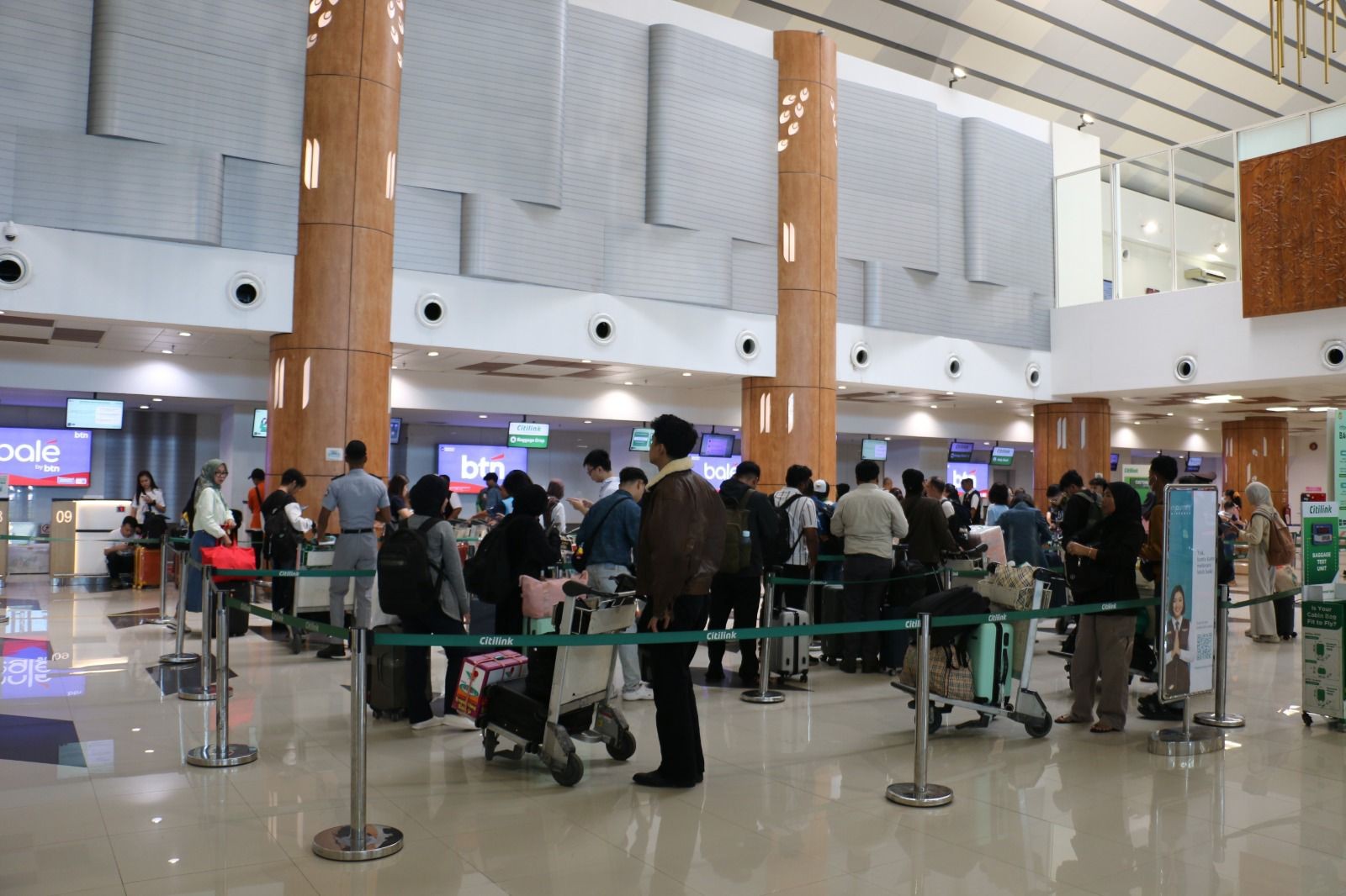 Penumpang Bandara Juanda Meningkat 4% pada Kuartal I 2026