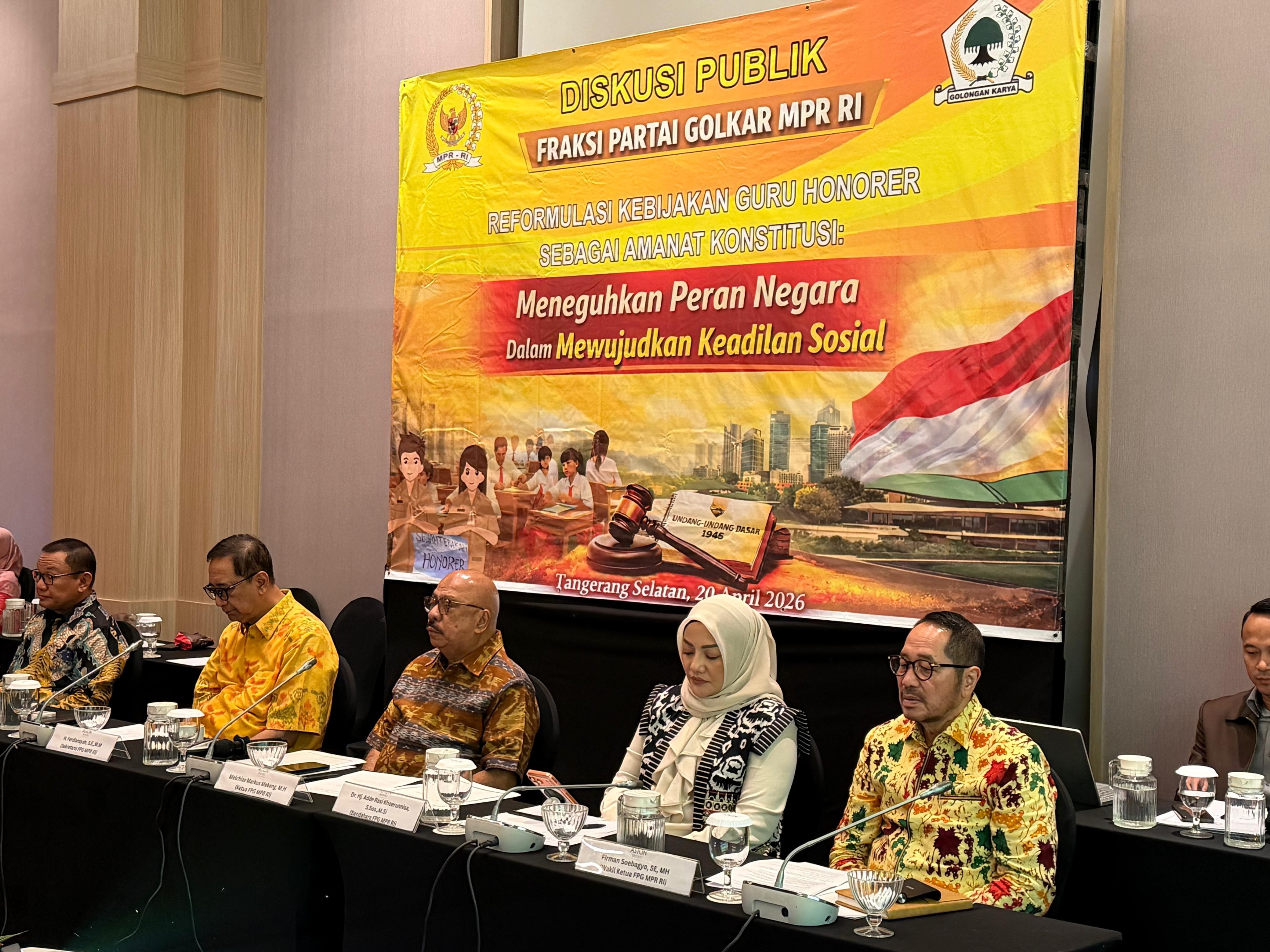 Firman Soebagyo Soroti Nasib 1,6 Juta Guru Honorer: Jangan Sampai Ada PHK Terselubung