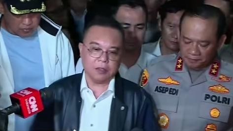 Dasco Ungkap Evakuasi Tabrakan KRL di Bekasi Terus Berjalan