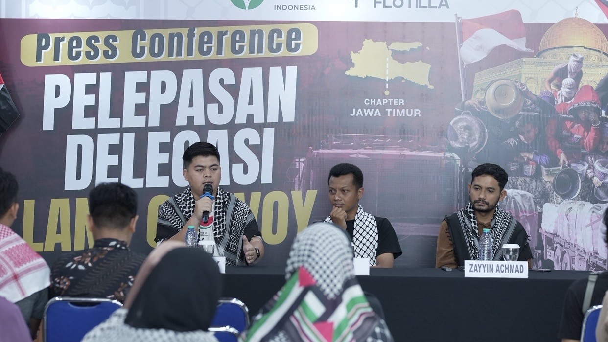 Relawan Indonesia Ikuti Misi Kemanusiaan Land Convoy ke Gaza, Agenda Doa & Pelepasan Digelar di Surabaya