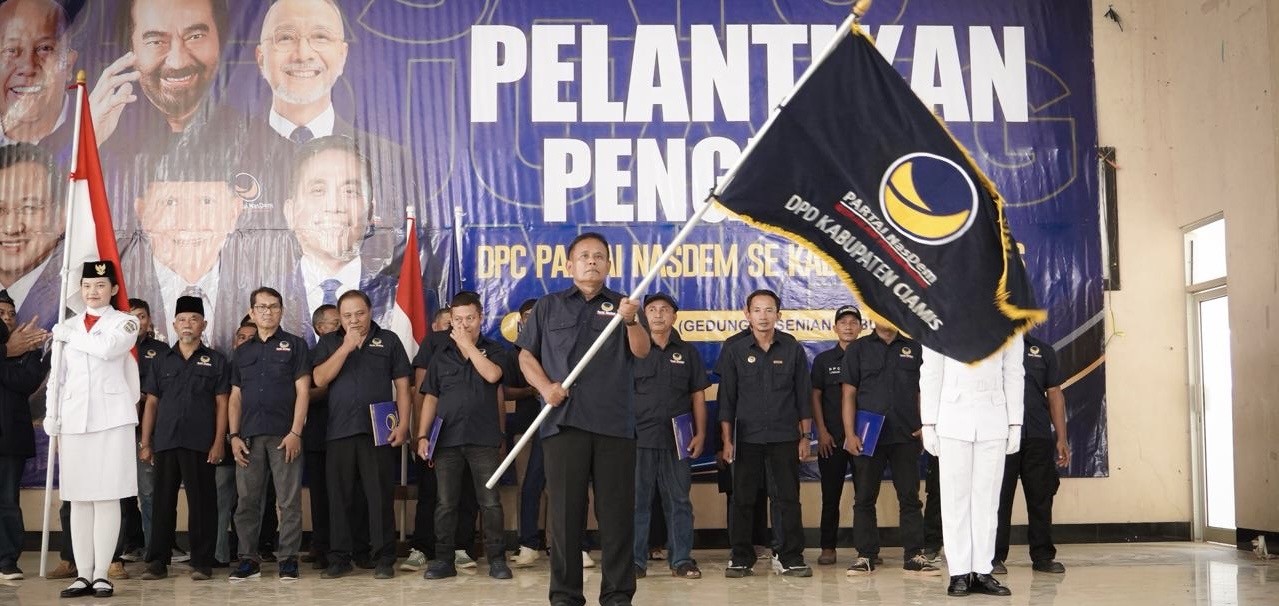 M Rizky Tekankan Penguatan Struktur dan Konsolidasi dalam Pelantikan DPC NasDem Ciamis
