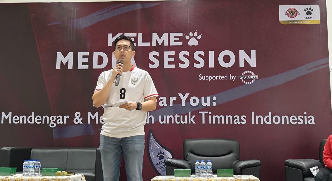 Ini Jawaban Kelme Indonesia Soal Nameset Jersey Timnas Indonesia Copot, Janjikan Perbaikan Total