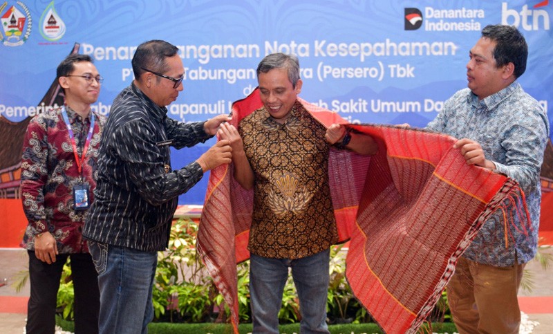 BTN Bikin Layanan Publik Pemkab Tapanuli Utara Makin Modern