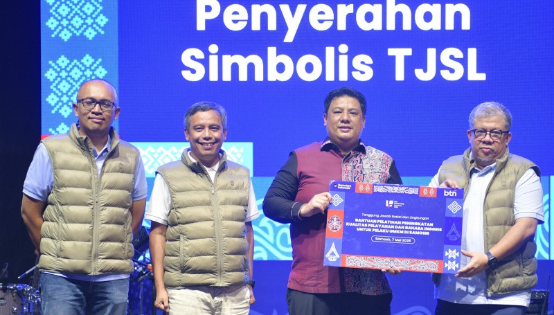 BTN Berikan Pelatihan Bahasa Inggris dan Hospitality untuk UMKM Samosir Naik Kelas